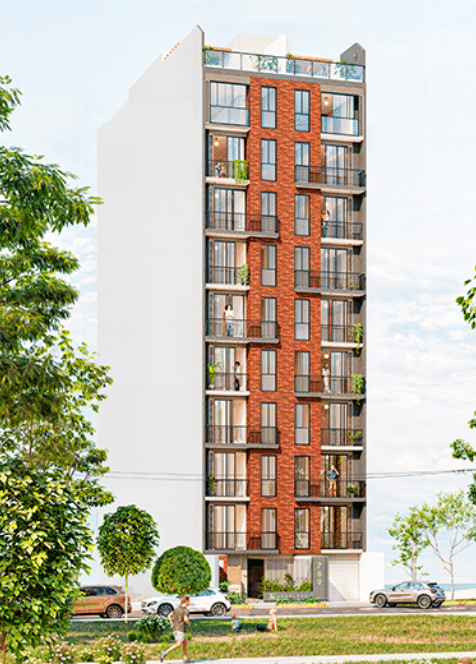 Residencial arboleada