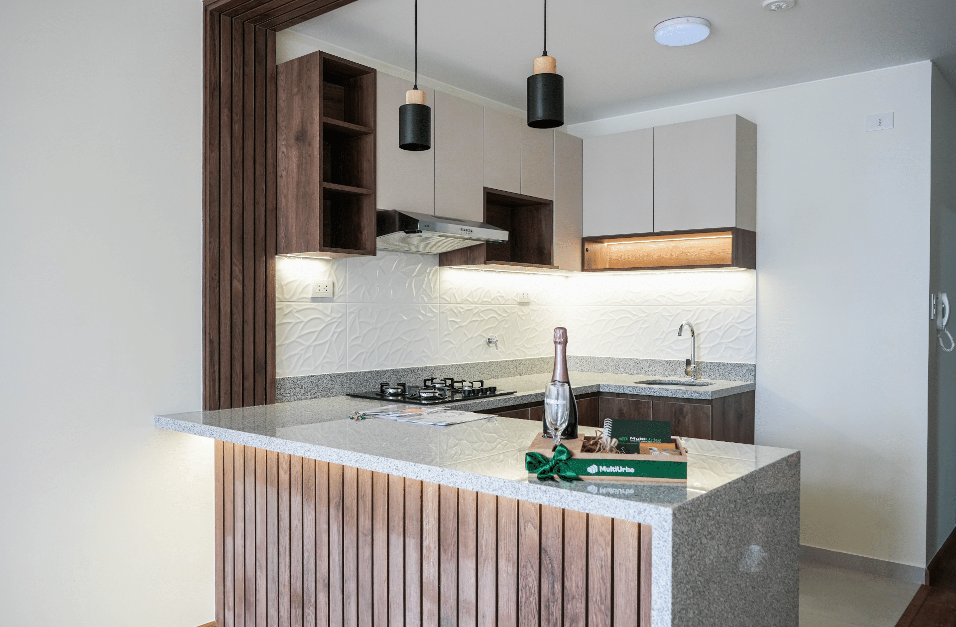 Diseño de departamento moderno en MultiUrbe.